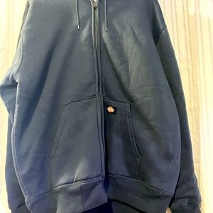 Men's Large Dickies zip-up sweater